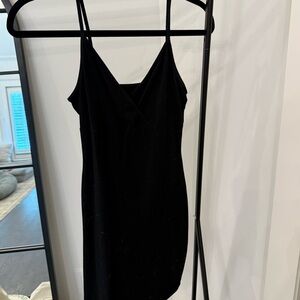 Wild Fable Black Mini Dress with Spaghetti Straps